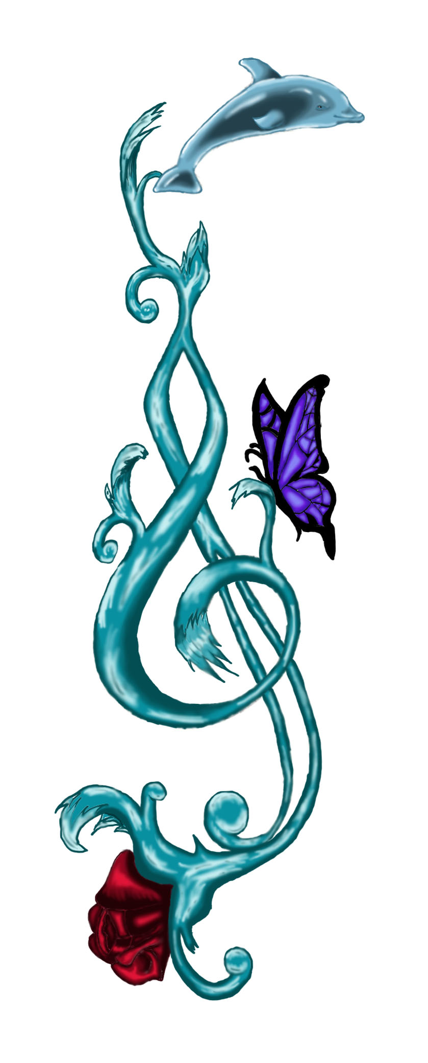 Treble Clef Tattoo Designs | Free Download Clip Art | Free Clip ...