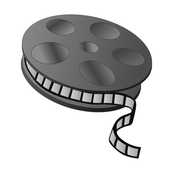 Hd movie reel pic clipart - dbclipart.com