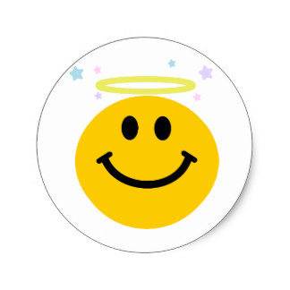 Angel Face Stickers | Zazzle