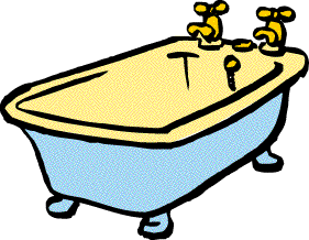 Shower Tub Clipart