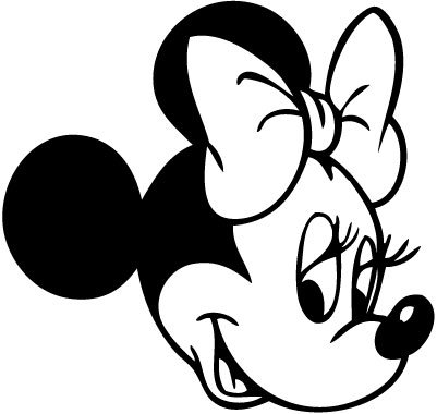 Minnie Mouse Face Vector | Free Download Clip Art | Free Clip Art ...