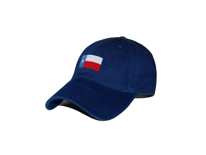 Texas Flag Needlepoint Hat (Navy) | Smathers & Branson