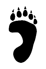 Grizzly Bear Paw Print Clipart - Free Clipart Images