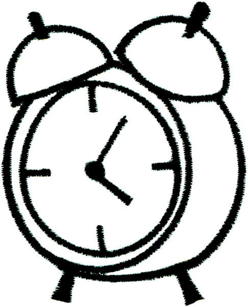 Clock Outline