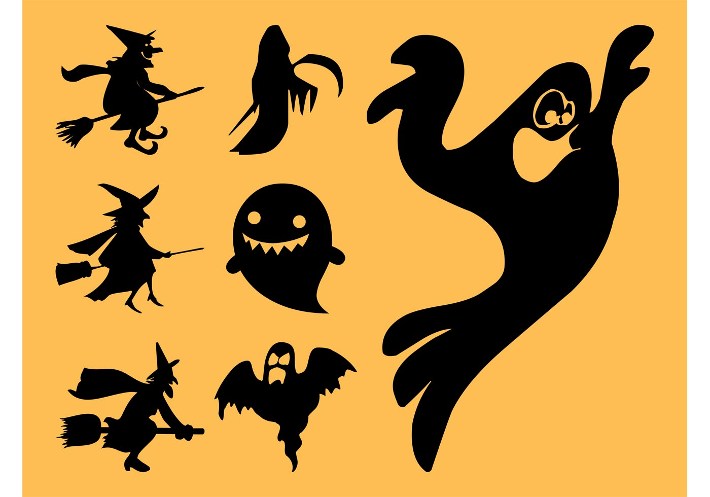 Ghost Free Vector Art - (1742 Free Downloads)