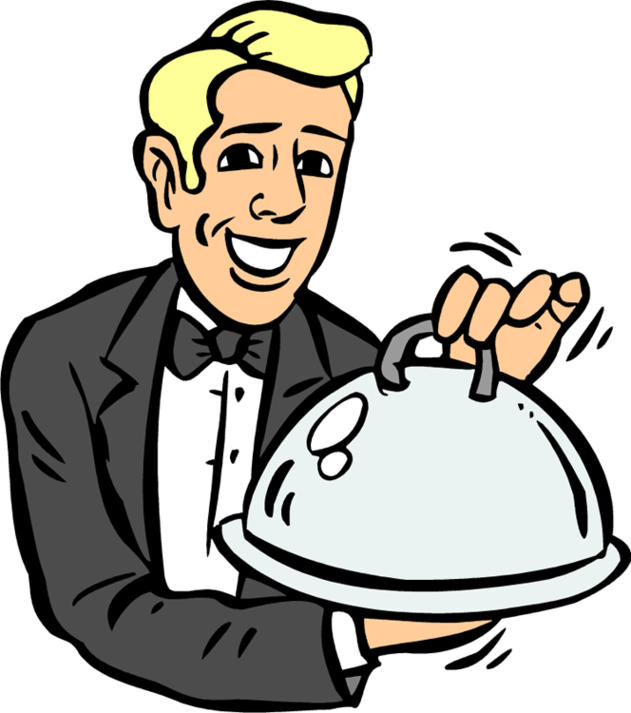 Hotel Waiter Clipart Clipart - Free to use Clip Art Resource