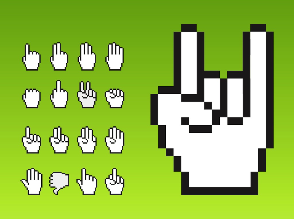 CURSOR HAND VECTOR FREE - ClipArt Best