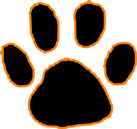 Grizzly Paw Print Clip Art Clipart - Free to use Clip Art Resource