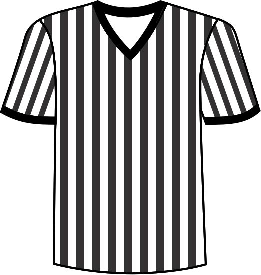 Referee shirt clip art