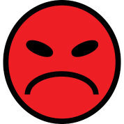 Red Frowny Face - ClipArt Best