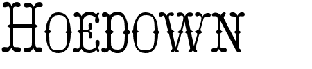 Free Hoedown Font Download - Infos, TTF Preview & CharMap ...