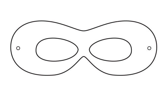 Batman Mask Template Free. superhero paper plate masks. batgirl ...