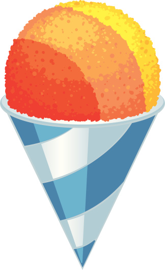 Clipart of shaved ice