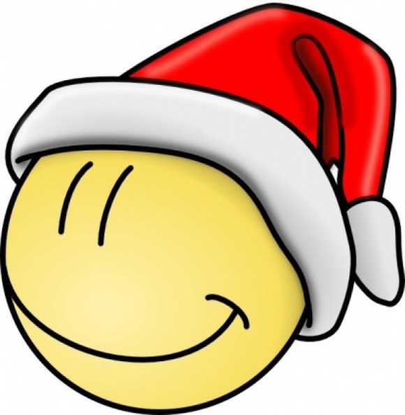 Smiley Face Santa Clip Art T l charger Des Vecteurs Gratuitement ...