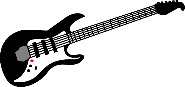 Electric Guitar Silhouette Vector Free - ClipArt Best