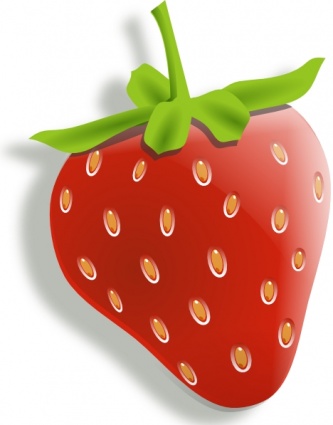 Red Food Fruit Cartoon Strawberry Plant Berry Strawberries Edible ...