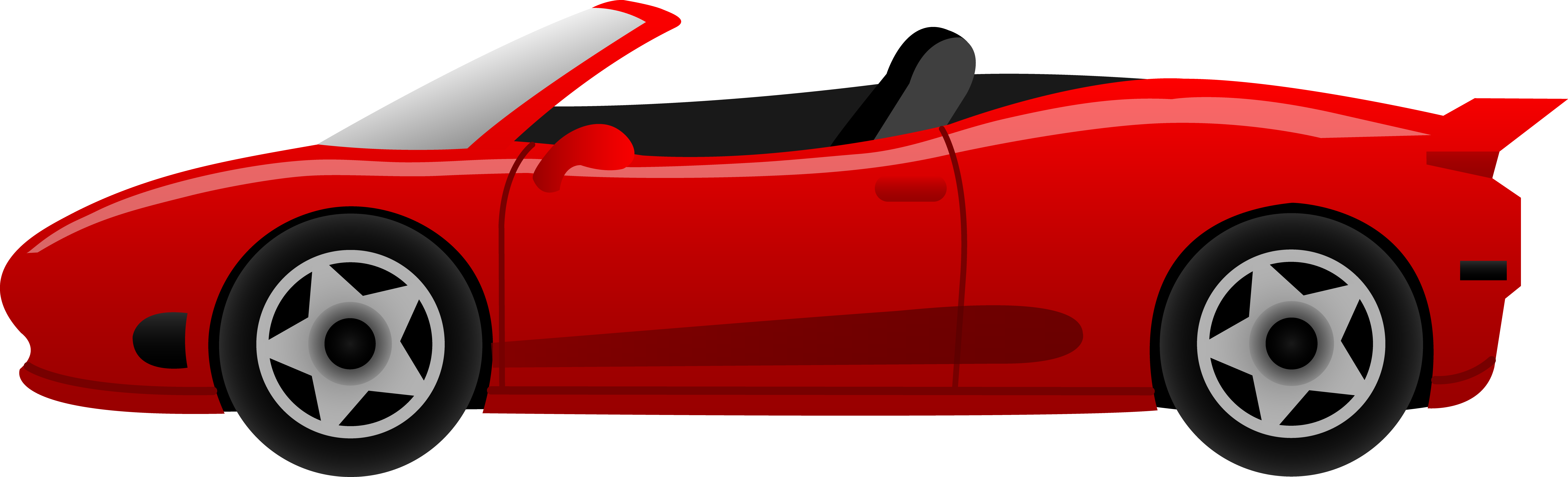 Car clipart red drawing