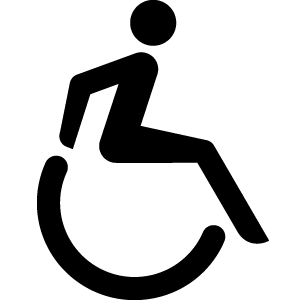 Accessible Icon design, via The Accessible Icon Project
