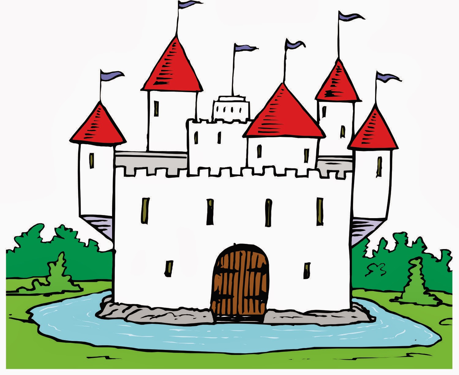 Cartoon Castle | Free Download Clip Art | Free Clip Art | on ...