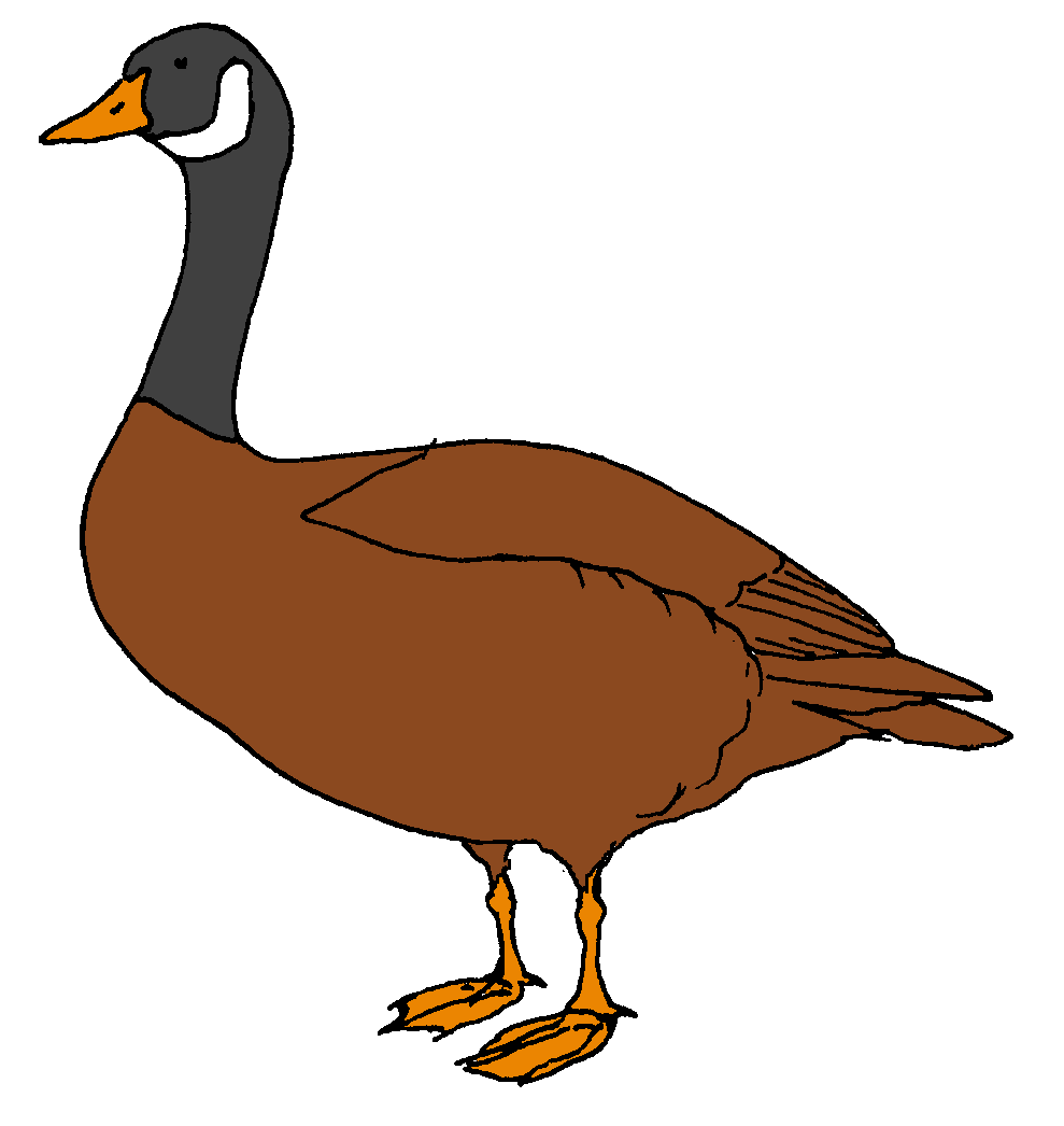 canadian goose clip art free - photo #1