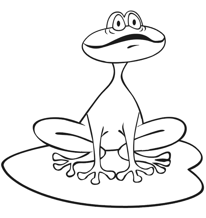 Free Printable Lily Pads Coloring Pages | Larakroemer Net