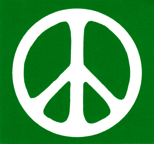 Green Peace Signs - ClipArt Best