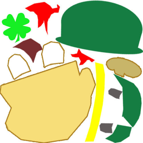 free stencils for st patricks day