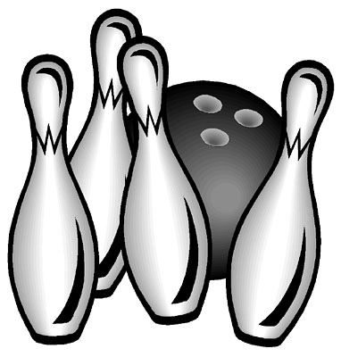 Bowling Pin Clip Art