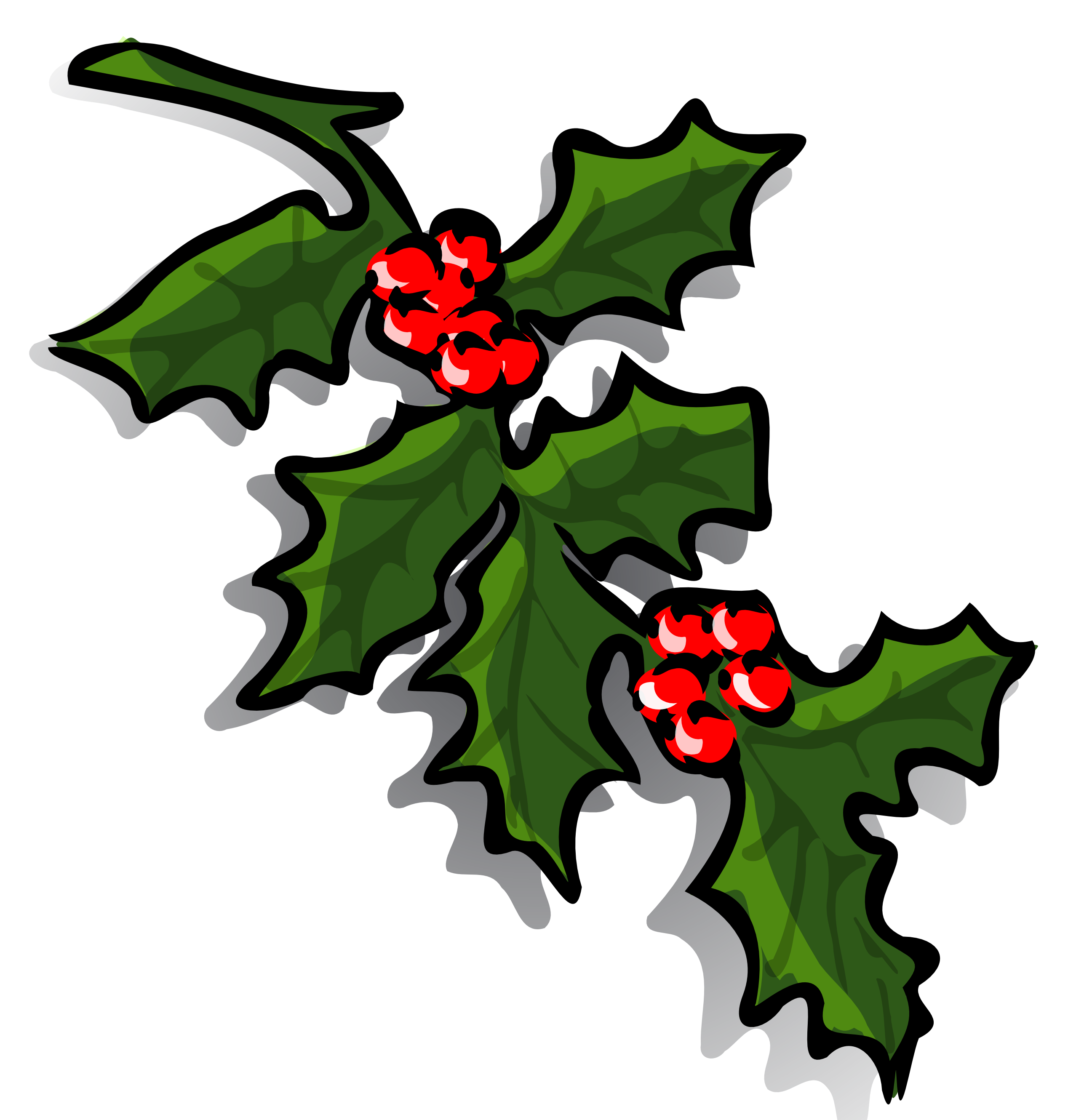 Christmas Holly Pics - ClipArt Best