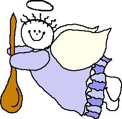 Free Kitchen Angels Clipart,Country Kitchen Clipart of Angels and ...