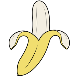 Draw a Cartoon Banana - ClipArt Best - ClipArt Best