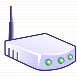 Plastic-xp networking router icon