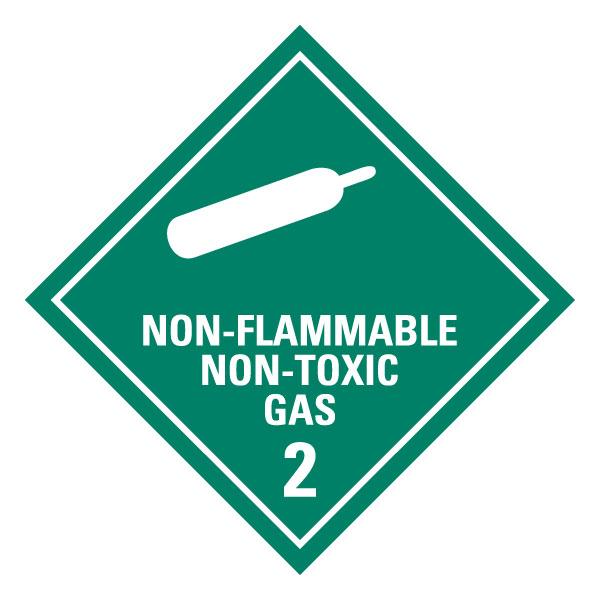 Non-Flammable Non Toxic Gas