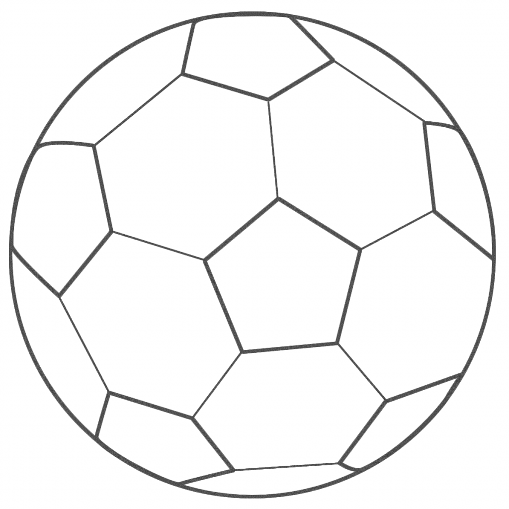 Soccer Ball Coloring Page - Whataboutmimi.com