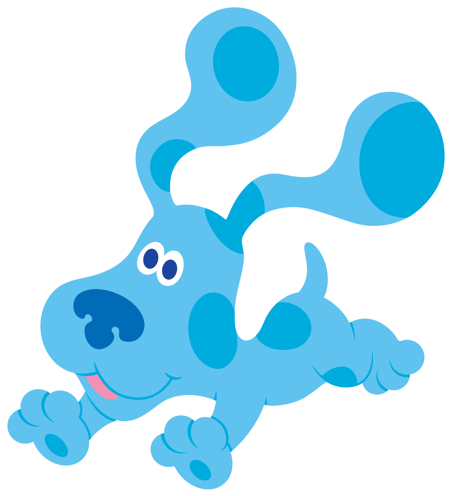 Blues Clues Paw Print | Free Download Clip Art | Free Clip Art ...