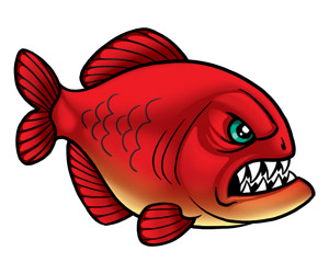 Piranha Clip Art Clipart - Free Clipart