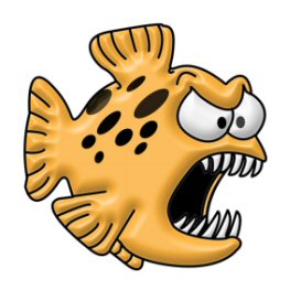 Piranha Attack Clipart