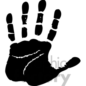 Handprint Clip Art - ClipArt Best