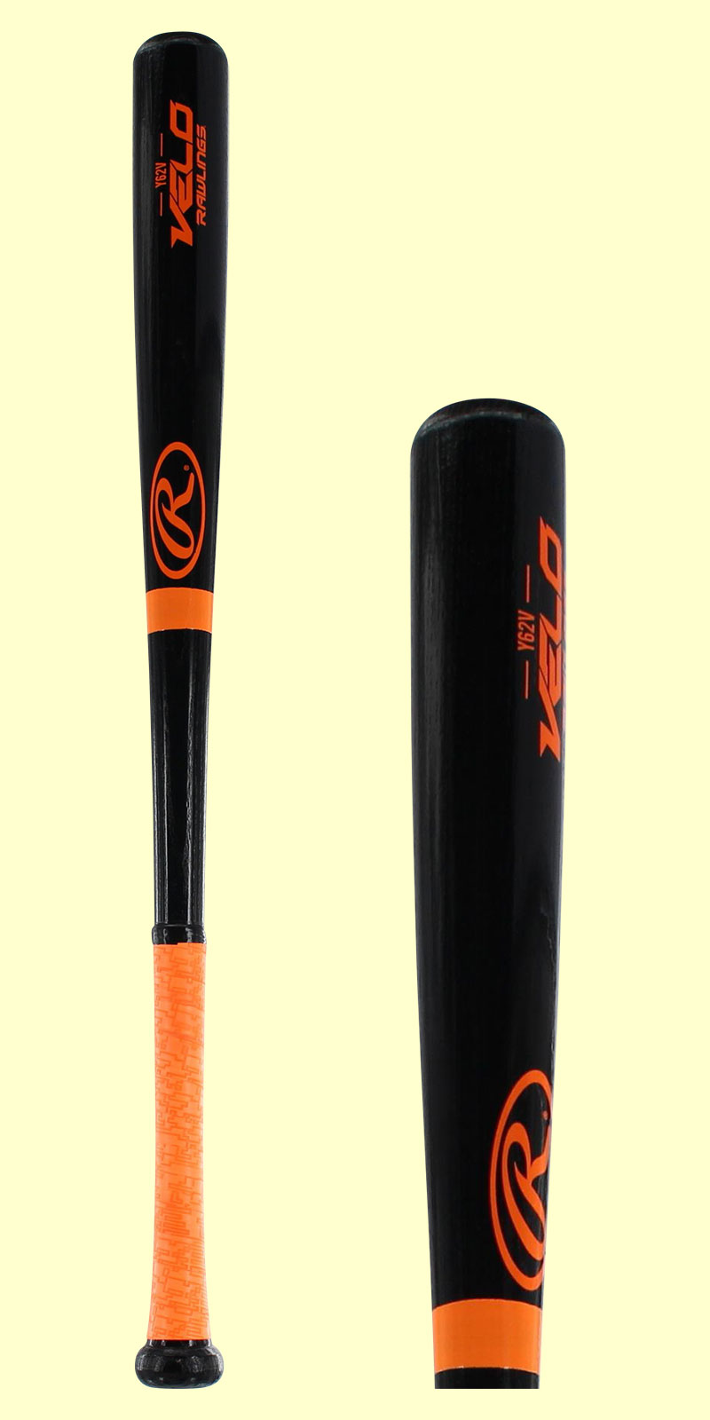 2016 Rawlings -7.5 VELO Ash Youth Wood Baseball Bat: Y62V