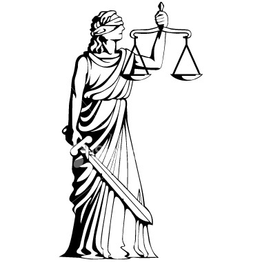 Justice Is Blind Statue - ClipArt Best