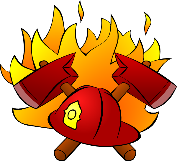 Cartoon Fire Fighter