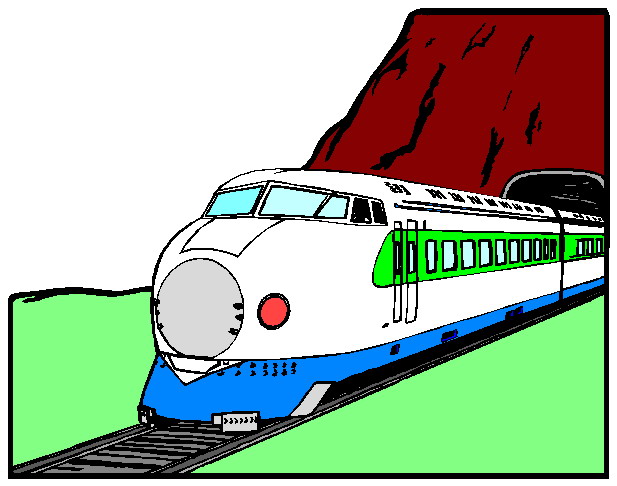 Indian railway station clipart