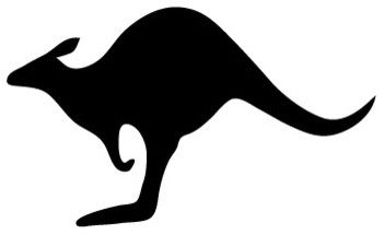 Silhouette Kangaroo - ClipArt Best