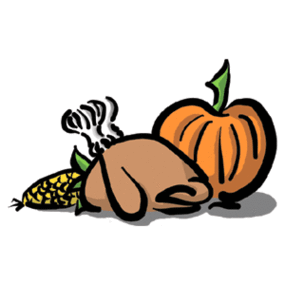 Thanksgiving Turkey Gif Clipart - Free to use Clip Art Resource