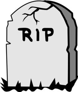 Rip sign clipart - ClipartFox