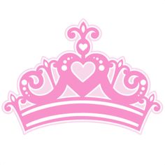 Pink princess crown clipart - ClipartFox