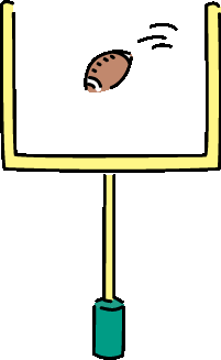 Field Goal Clipart