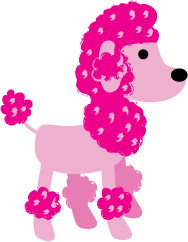 pink poodle | why is it everyone else can show the illustrat… | Flickr