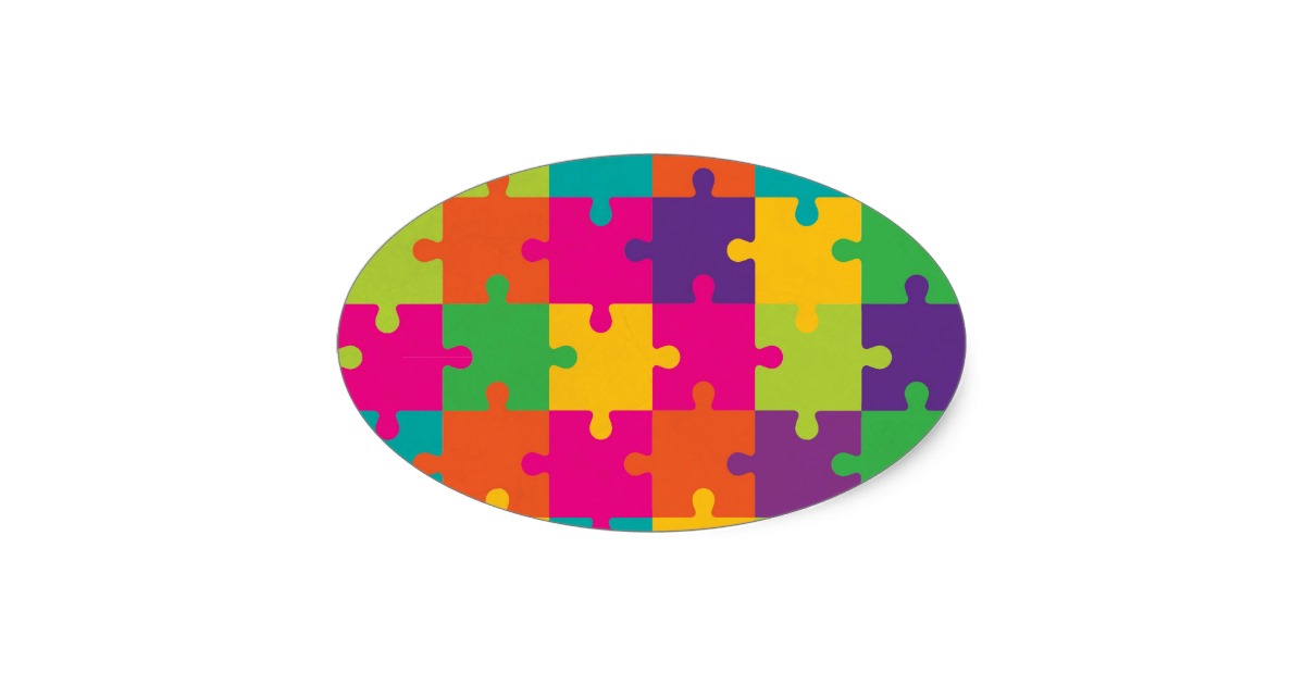 8 Piece Jigsaw Puzzle Template