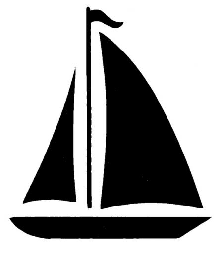 Sailing Boat Silloette - ClipArt Best